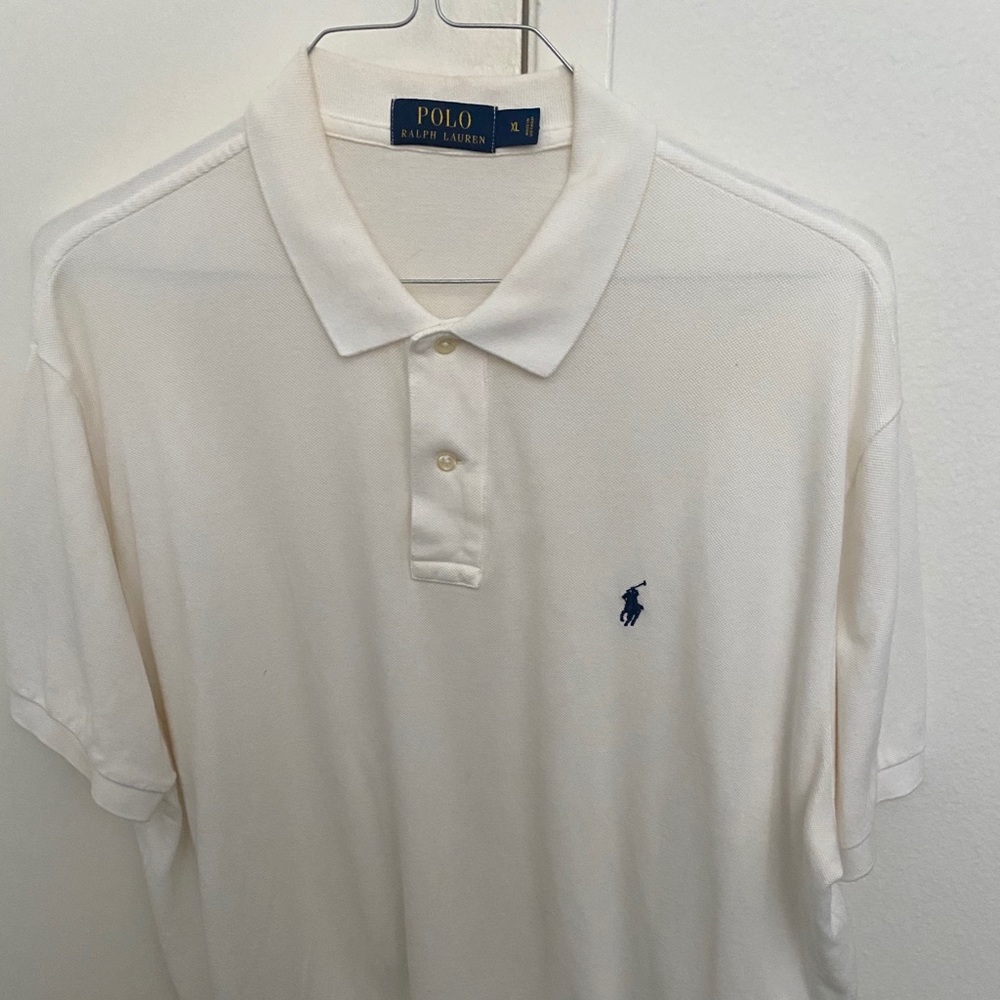 White polo XL